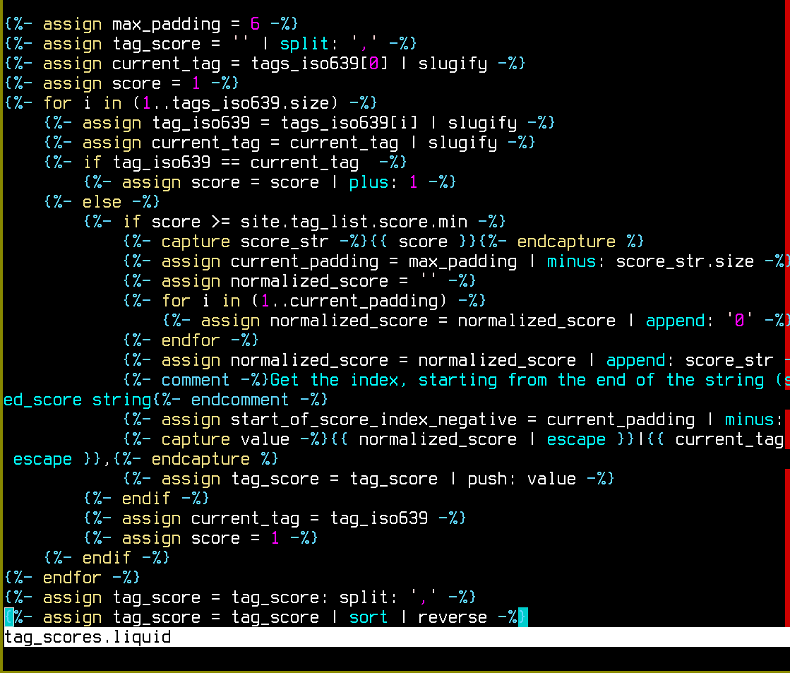 Liquid syntax highlighting in Neovim