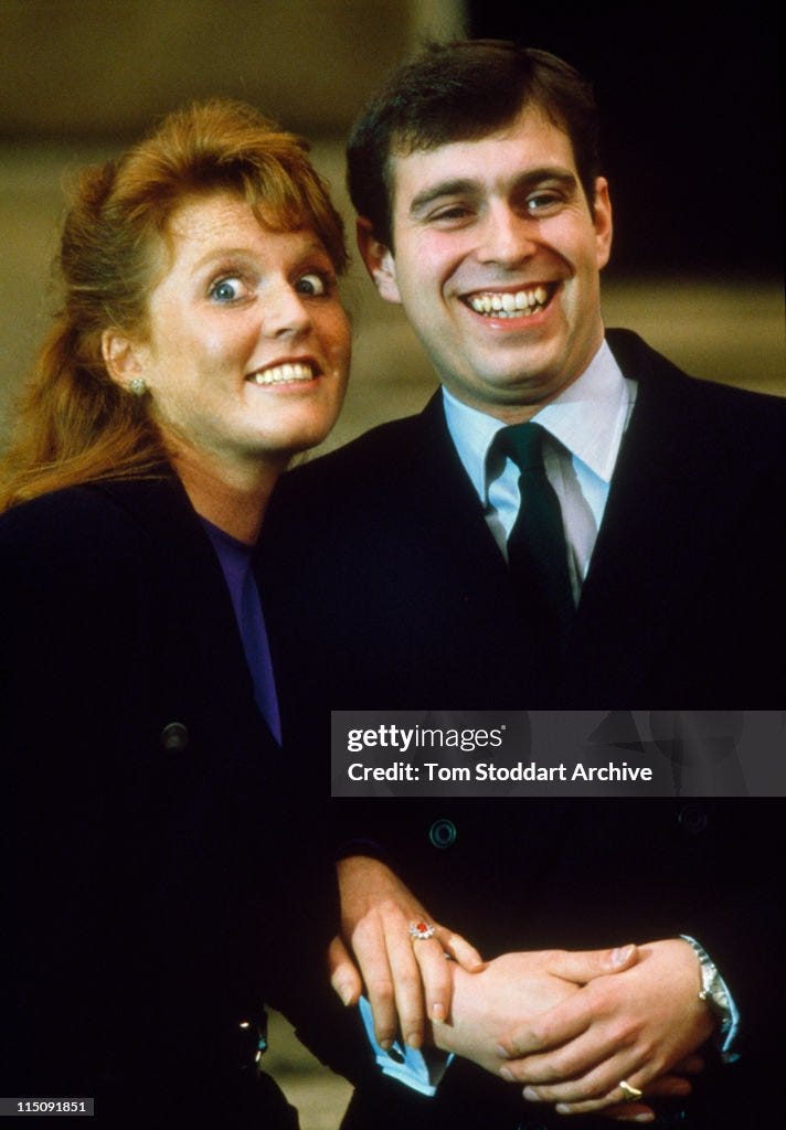 Prince Andrew And Sarah Ferguson Engaged