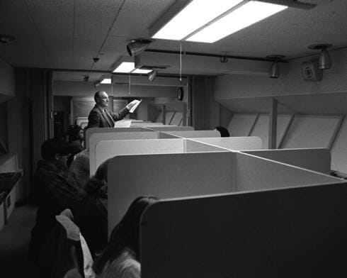 Norman C. Dalkey oversees a Delphi Experiment