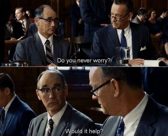A scene from the movie Bridge of Spies : r/Stoicism