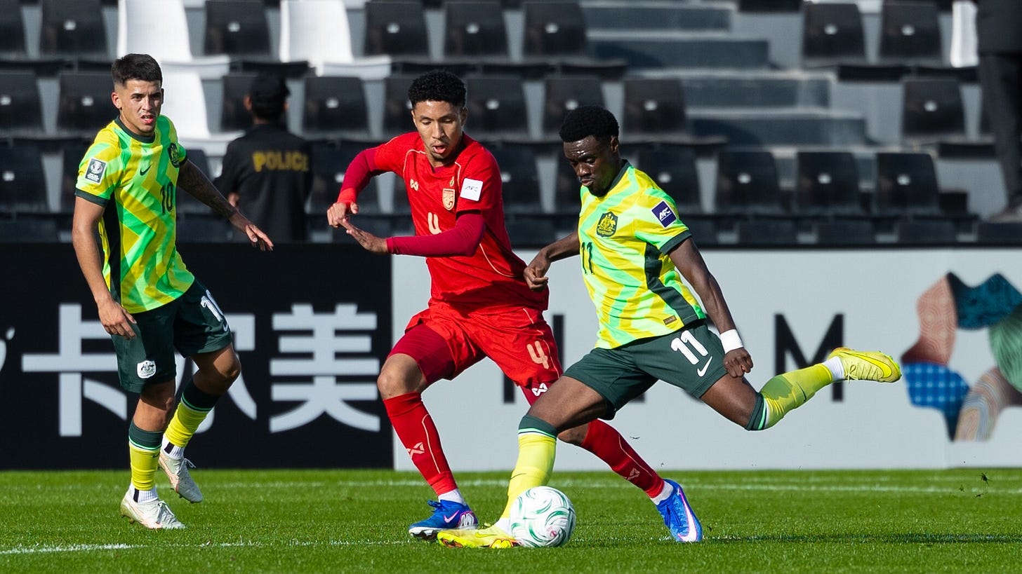 AFC U23 Asian Cup - Group D: Australia 2-1 Thailand