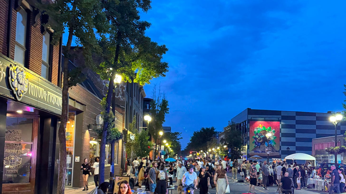 James Street North Art Crawl on Friday, August 8