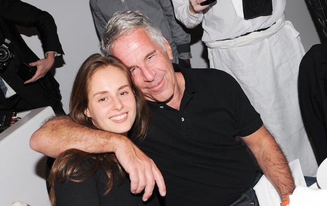 Karyna Shuliak and Jeffrey Epstein