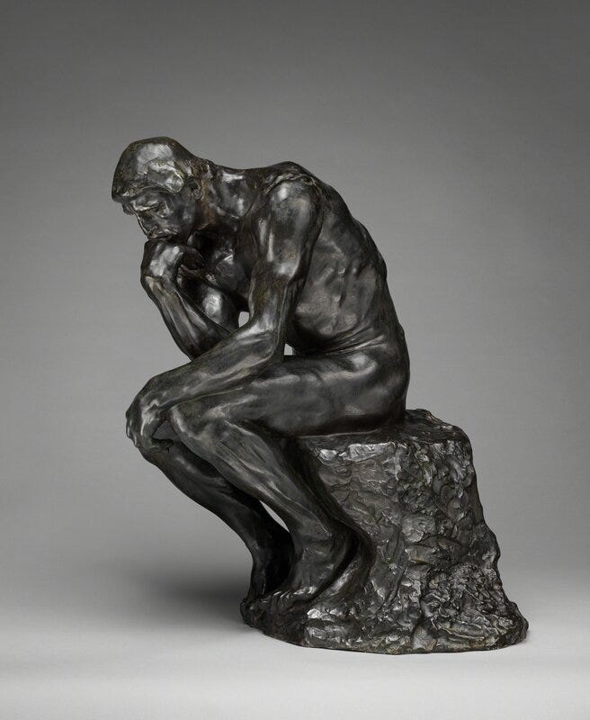 Auguste Rodin | The Thinker (Modeled ca. 1880-cast ca. 1910) | Artsy Auguste Rodin | The Thinker (Modeled ca. 1880-cast ca. 1910) | Artsy