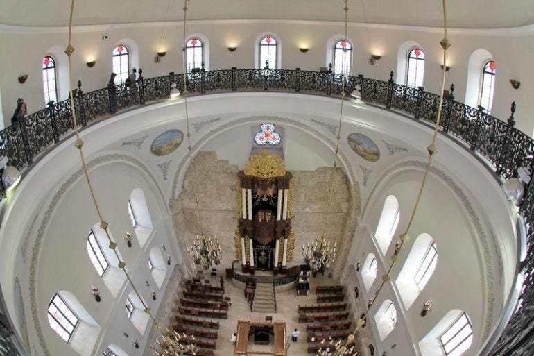 Hurva Synagogue, Tours & Events - iTravelJerusalem