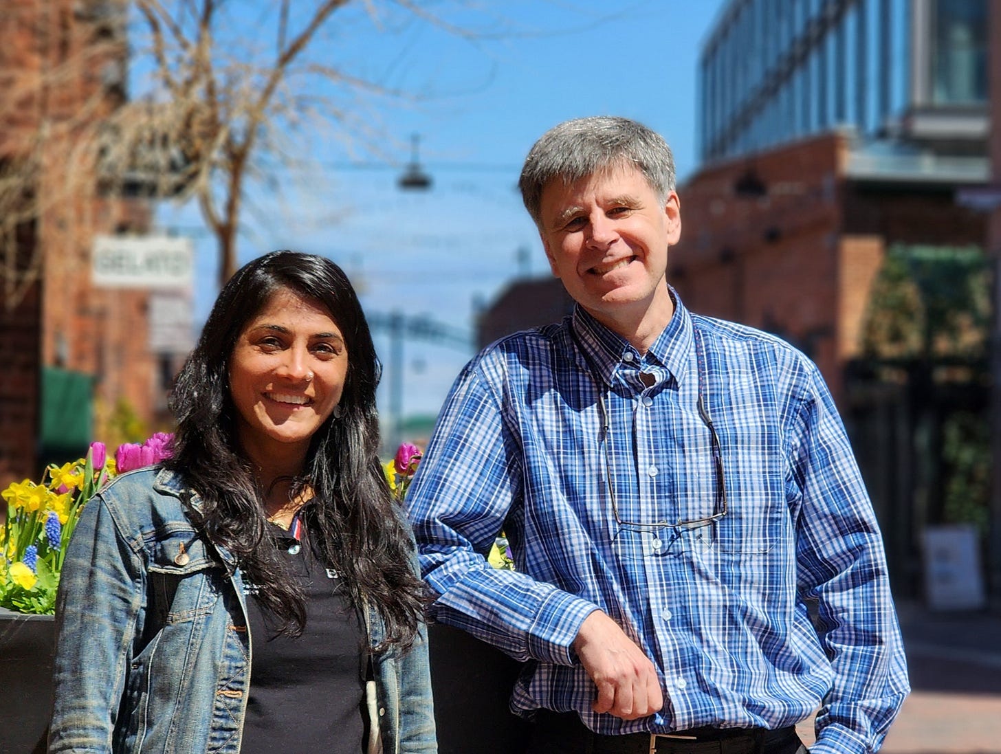 An image of the authors of this newsletter