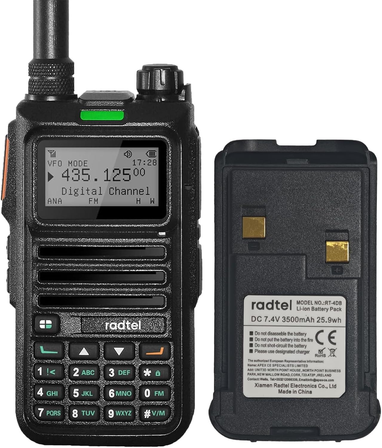Radtel RT-4D DMR Dual-Band Handheld Radio Review