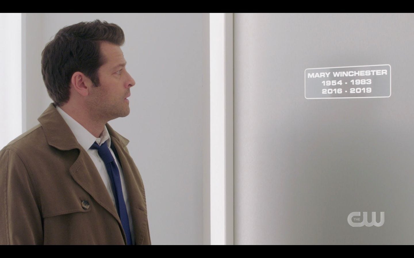 Castiel to Dean Sam about Marys death Shes with John no sorror no guilt just joy Castiel to Dean Sam about Marys death Shes with John no sorror no guilt just joy