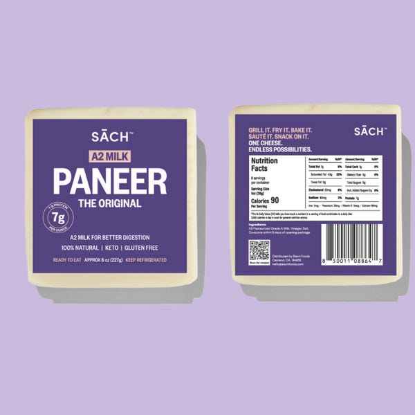 A2 Paneer - The Original - (8oz) A2 Paneer - The Original - (8oz)