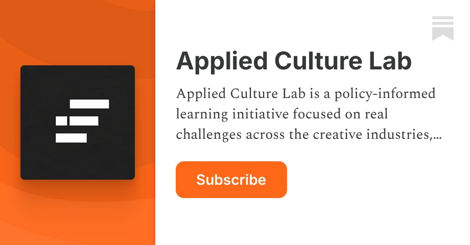 Applied Culture Lab | Substack