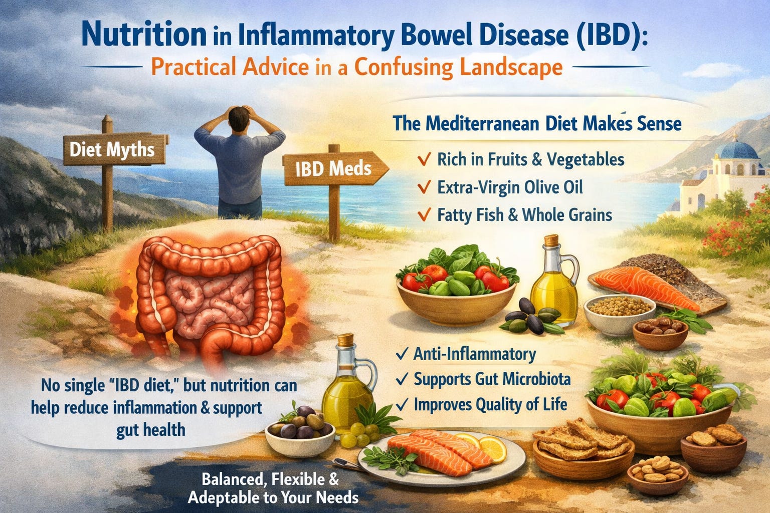 Nutrition in Inflammatory Bowel Disease (IBD): Practical Advice in a ...