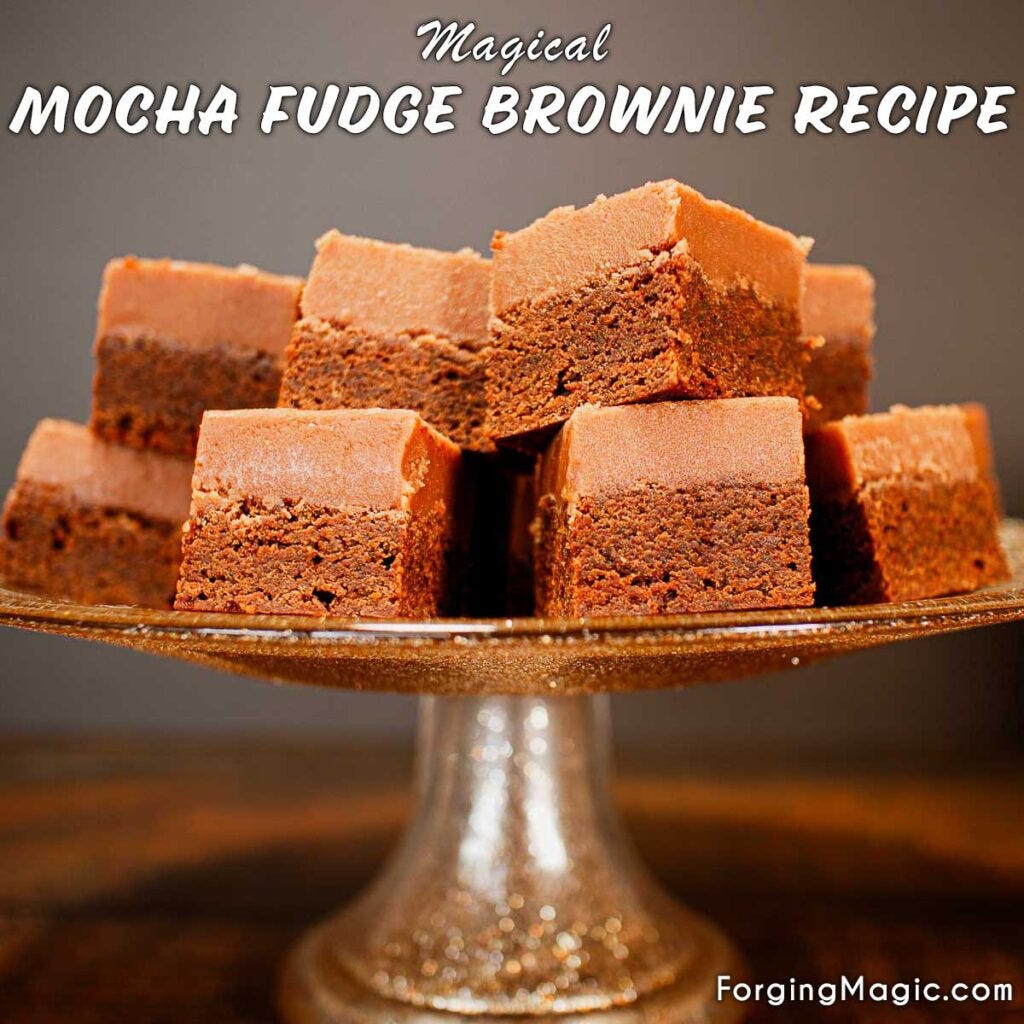 Magical Mocha Fudge Brownie Recipe Magical Mocha Fudge Brownie Recipe