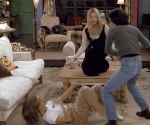friends fight gif | Flyby | The Harvard Crimson