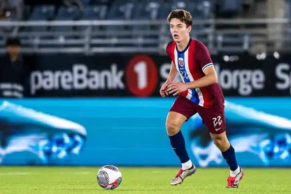 OLUWAKAYODE 🇳🇬🔴⚪ on X: "Dear @Arsenal Do everything you can to sign Sverre  Halseth Nypan. Use Odegaard to your advantage.. He's the next big thing out  of Norway.. Midfield gem https://t.co/bxCuYETHx6" /