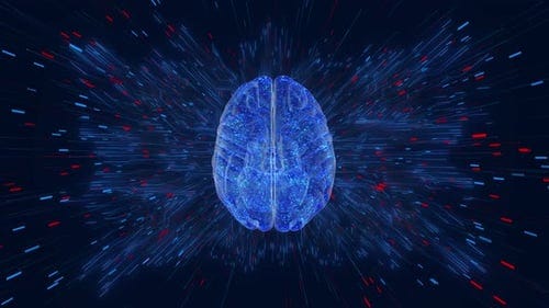 Digital Brain Interface with Abstract Data Flow, Backgrounds Motion  Graphics ft. artificial intelligence & brain - Envato