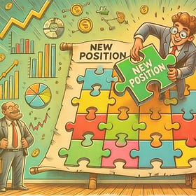 My new position!