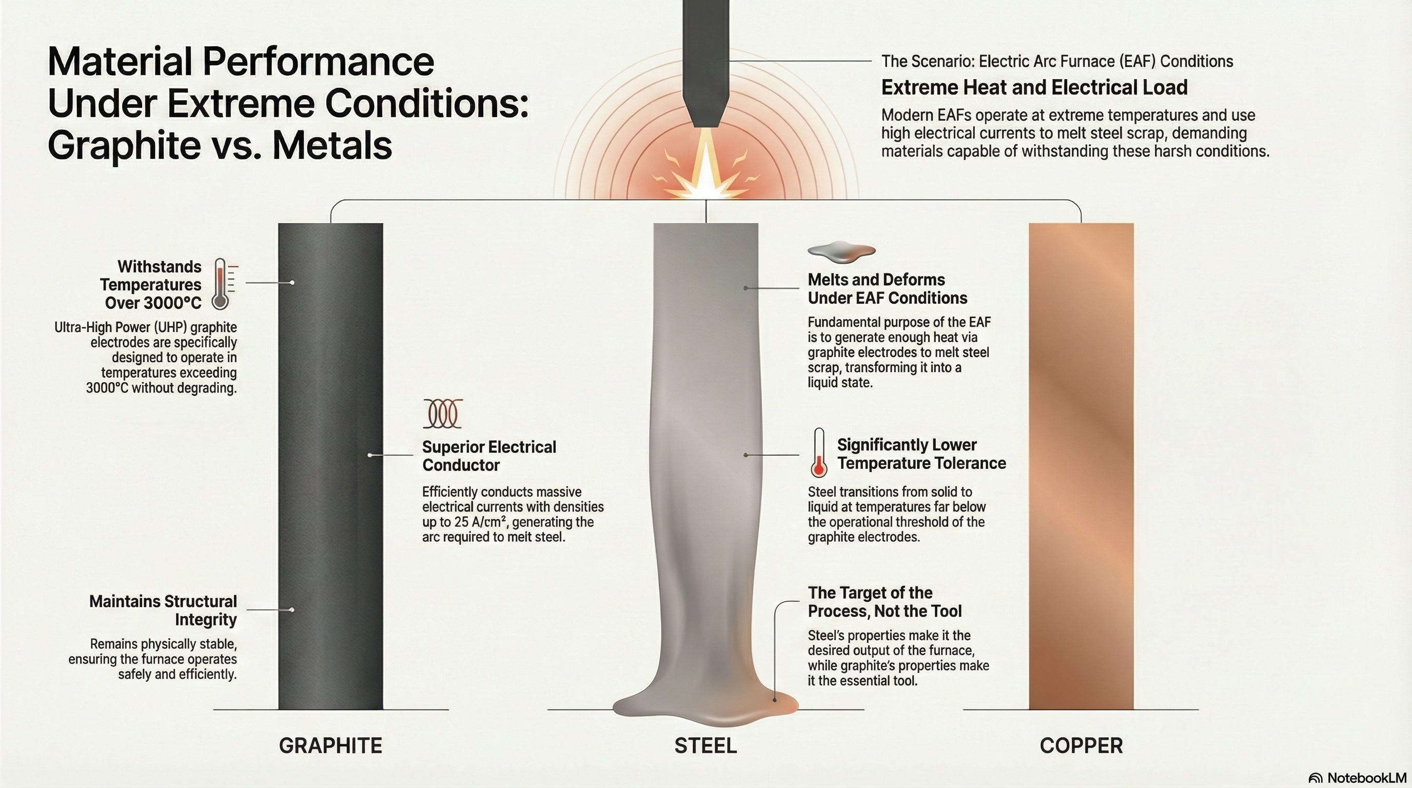 Graphite Electrodes in Electric Steelmaking: Industry Structure & Cycles