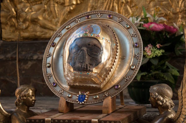 The Untold Story of the Uncovering of the Head of St. John the Baptist |  Church Blog