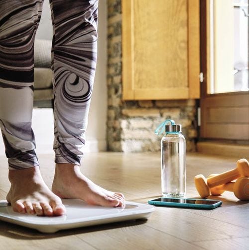 what is water weight
