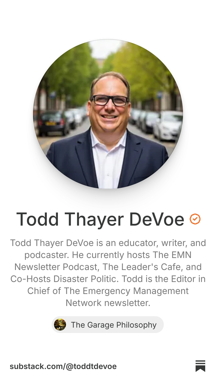 Todd Thayer DeVoe | Substack