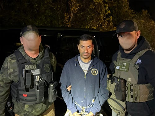 ICE arrests Andre Tiago Lucas, an illegal immigrant fugitive from Brazil.