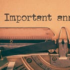 Do This If You Have A Special Announcement For Your Subscribers