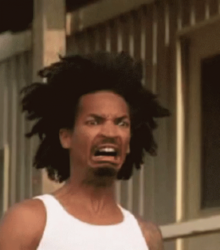 Negro Negrito Cara Asustado GIF - Shocked Black Guy Wtf - Descubre y  comparte GIF
