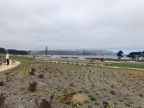 Golden Gate park, San Francisco Bay, Angel Island, Golden Gate Bridge, Bay Bridge