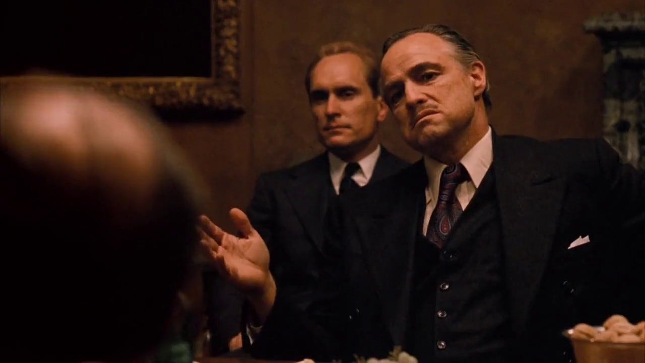 The Godfather (1972) - Meeting of the Five Families - YouTube The Godfather (1972) - Meeting of the Five Families - YouTube