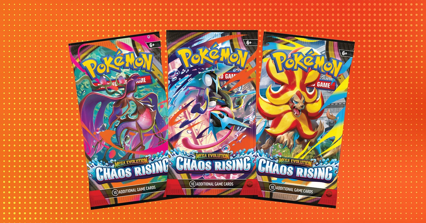 Pokemon TCG Chaos Rising - Hands-On Preview Pokemon TCG Chaos Rising - Hands-On Preview