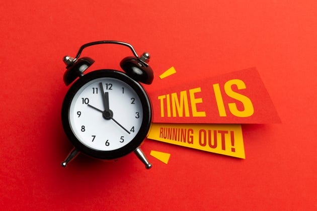 Time Is Running Out