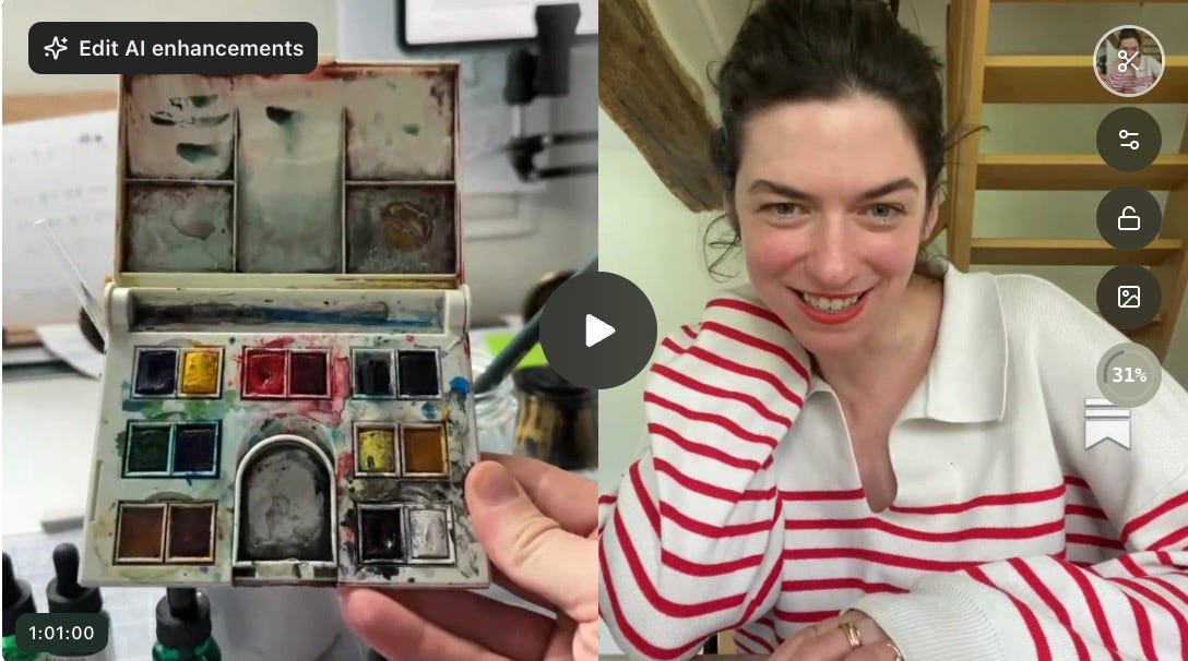Thinking In Watercolour w/special guest Jessie Kanelos Weiner!