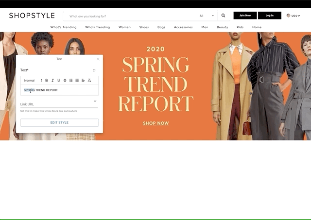 Editor example Editor example