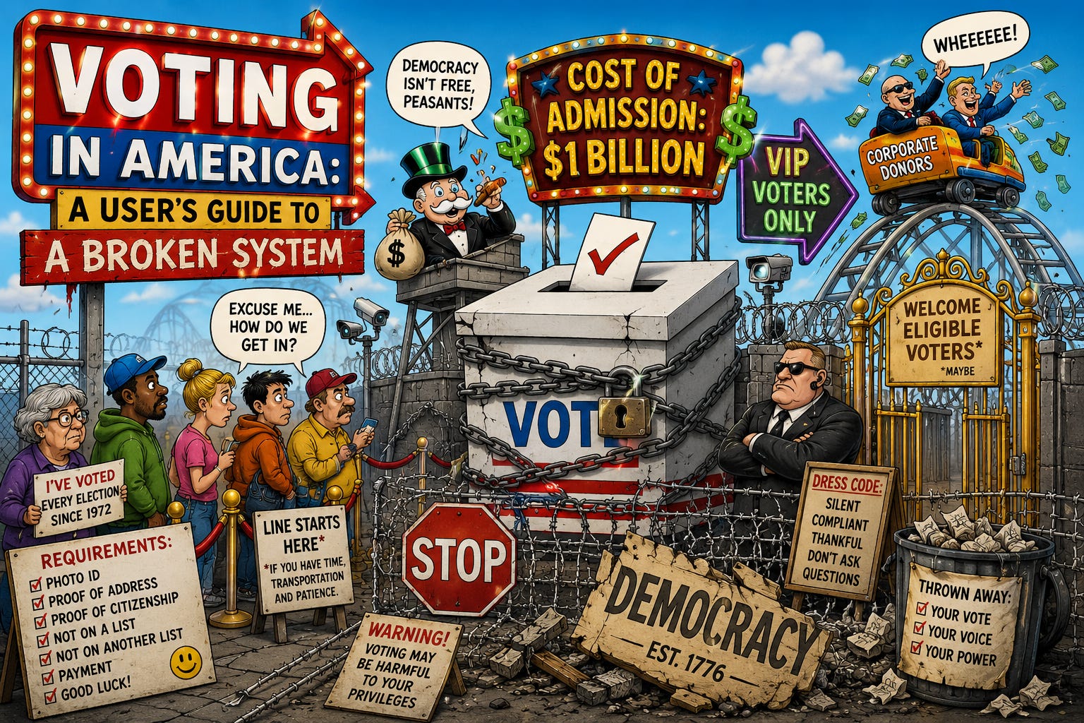 Voting in America: A User’s Guide to a Broken System