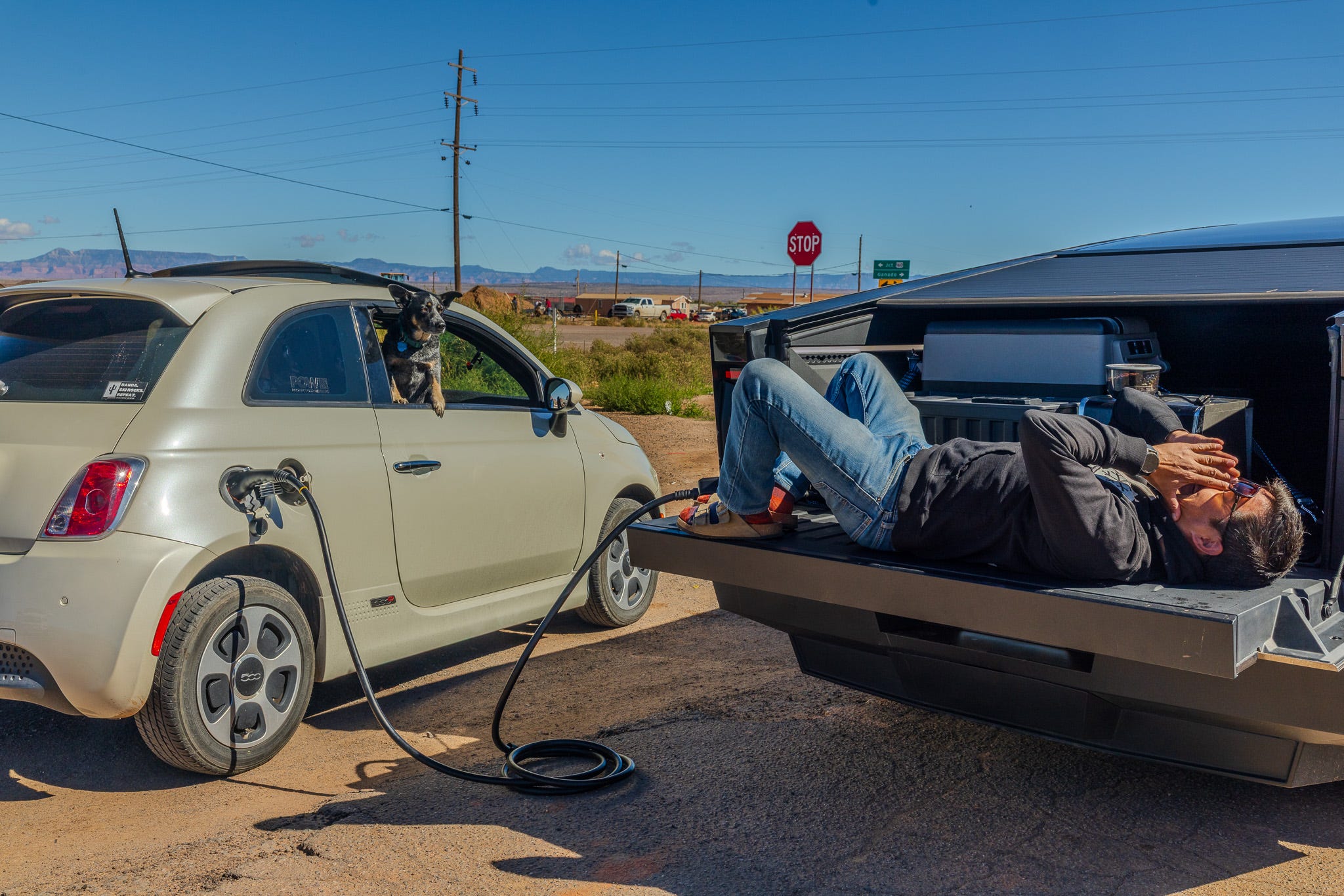 The EV Chargers Stop Where the Reservation Starts.