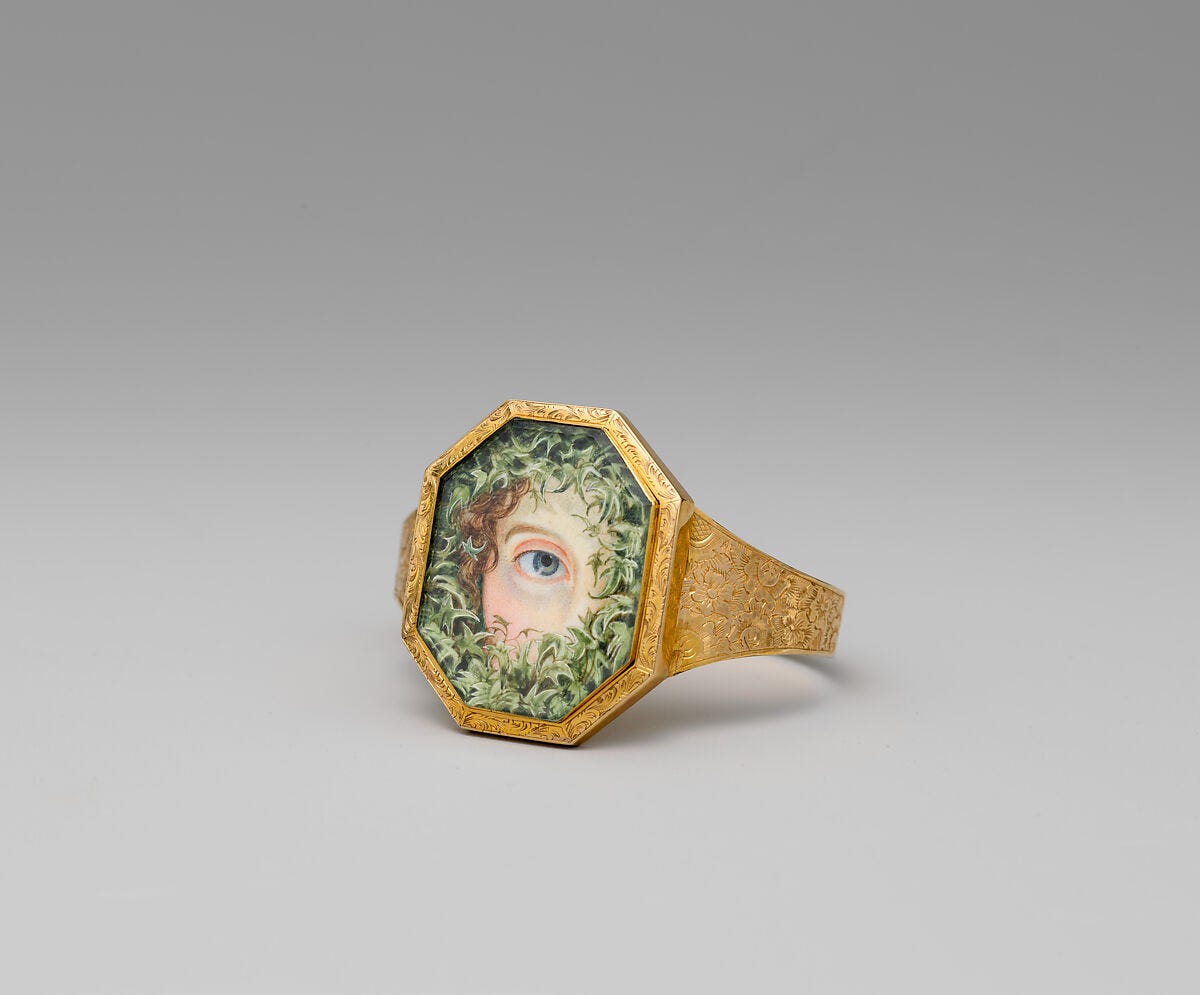 Lover's Eye Bracelet - Probably British - The Metropolitan Museum of Art Lover's Eye Bracelet - Probably British - The Metropolitan Museum of Art
