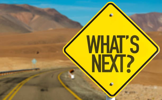 Whats Next Stock Photo - Download Image Now - The Way Forward,  Anticipation, Forecasting - iStock