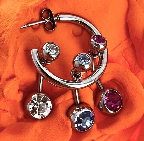 Justine Clenquet Pierced jewelry trend