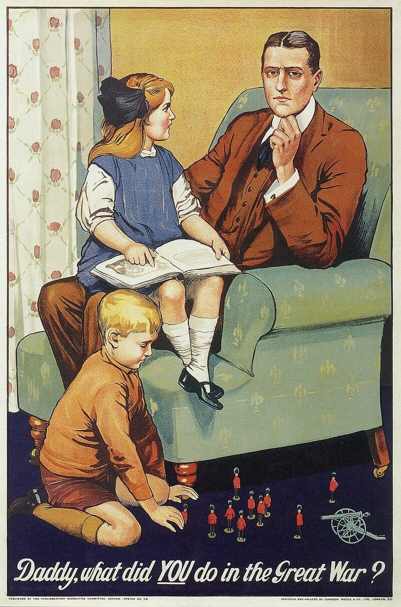 ‘Daddy, What Did You Do In The Class War?’