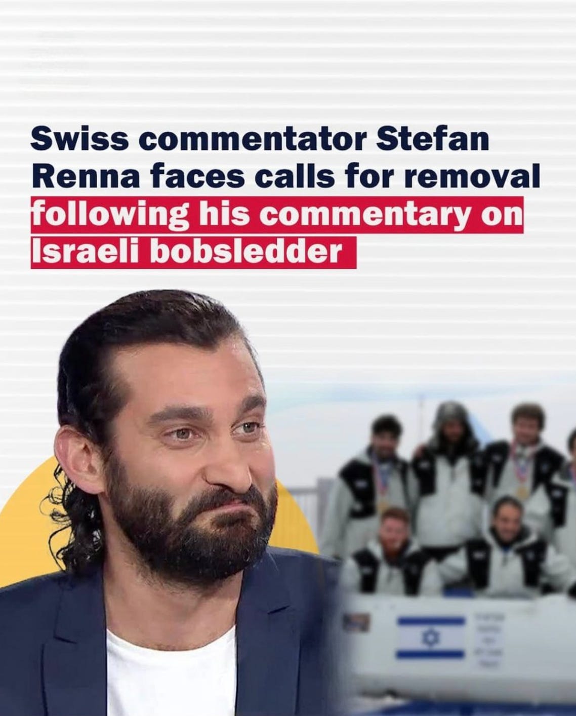 Post Commentator Swiss Olympic commentator calls out IOC hypocrisy in allowing Israel ...