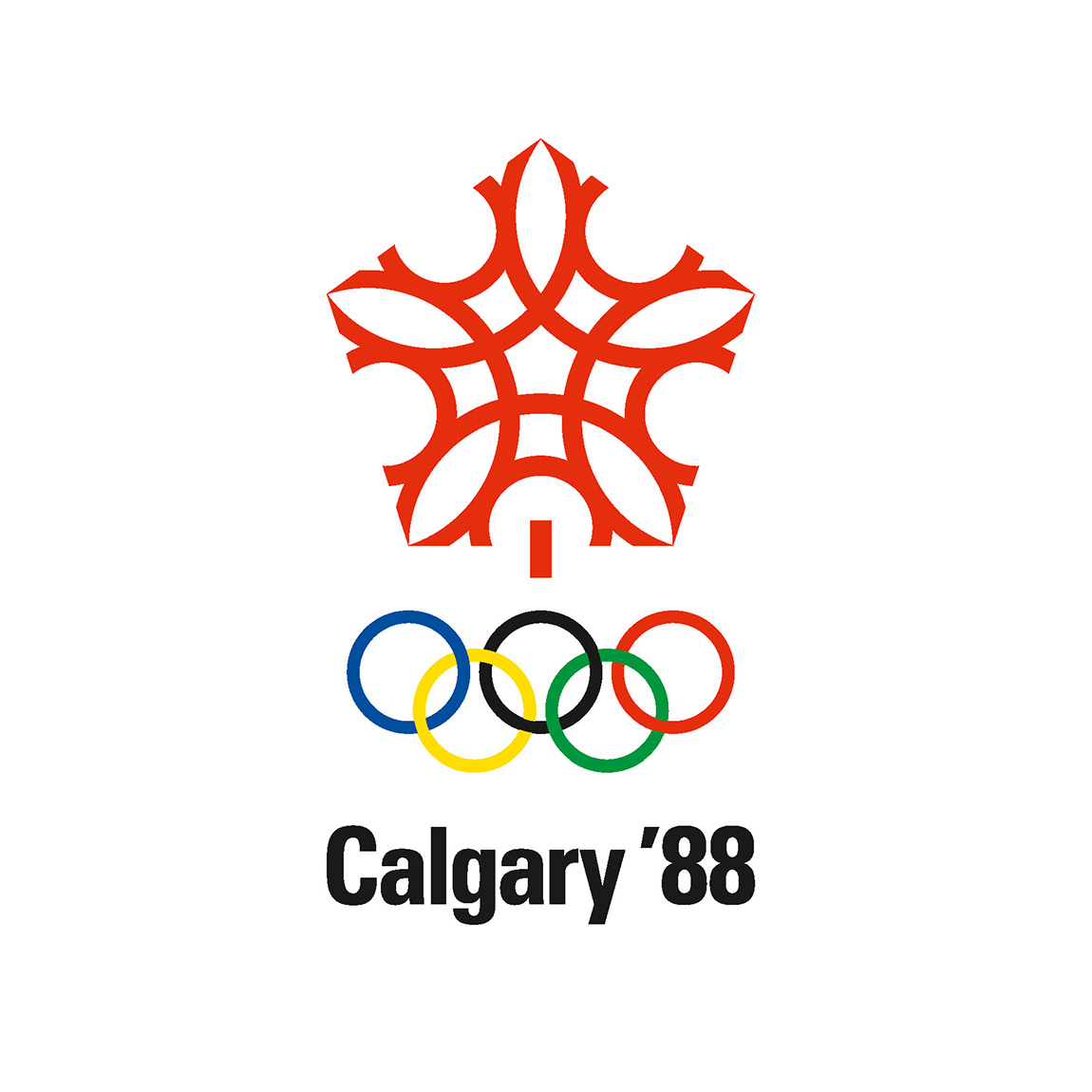 Gary W. Pampu's 1979 logo and Justason & Tavender's visual identity for the Calgary Winter Olympics of 1988. Gary W. Pampu's 1979 logo and Justason & Tavender's visual identity for the Calgary Winter Olympics of 1988.