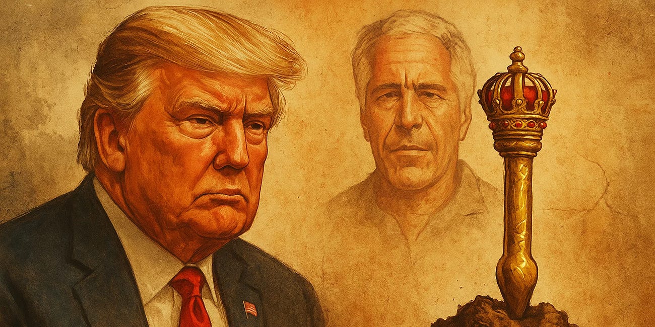 The Art of the Coverup: Trump, Epstein & the Secrets Buried Beneath the Sacred Scepter