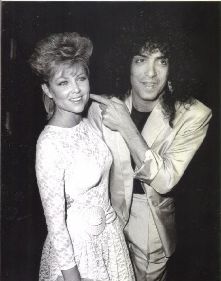 Paul Stanley and Lisa Hartman Paul Stanley and Lisa Hartman