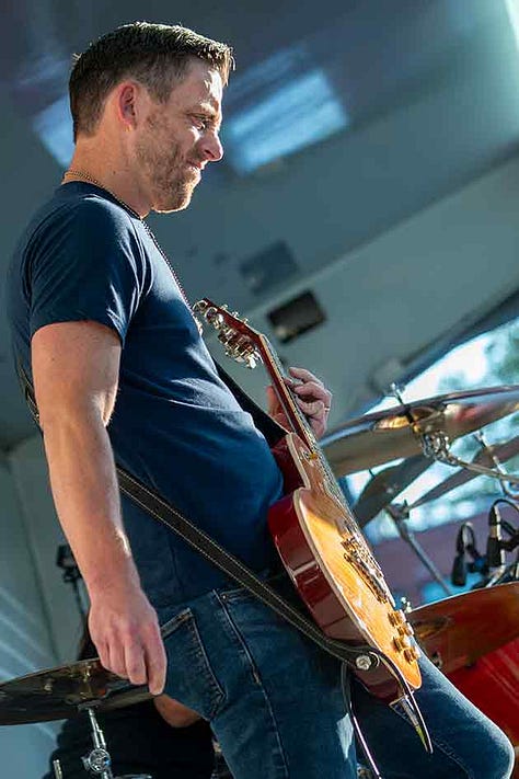 A.A. Bottom performs in Bud Daniel Park, Wichita Falls / photos by Troy Larson