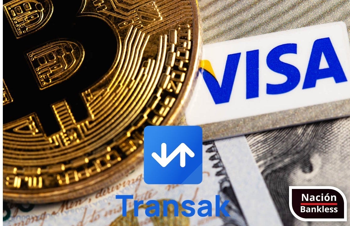 Visa y Transak transforman la experiencia de pagos con criptomonedas
