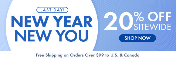 New Year, New You - 20% Off Sitewide