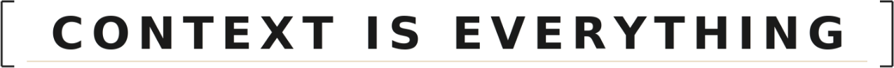 Context is Everything | Nicole Walters | Substack