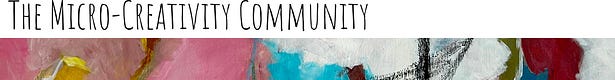 The Micro-Creativity Community