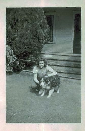 Numerous photos of Beverly Ann (Lusk) King throughout the decades with family, pets, and friends. Most are group poses for the camera with a few candid moments. All are shot in either black & white, sepia, and color.