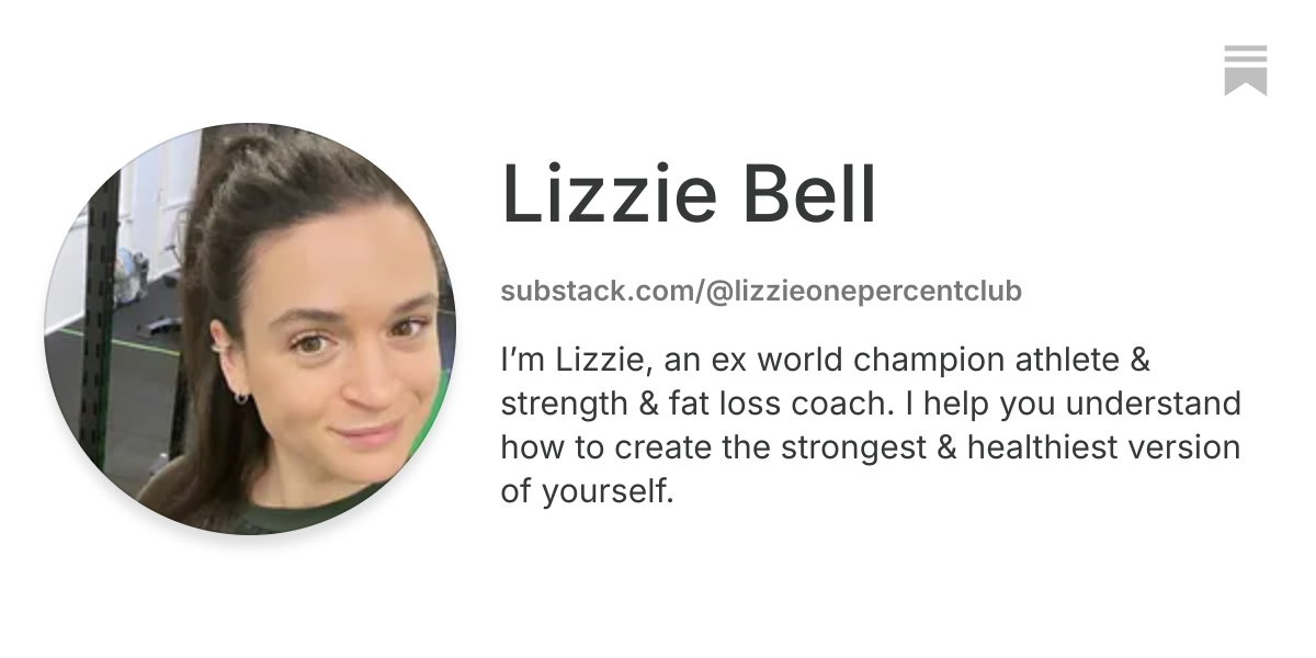 Lizzie Bell | Substack